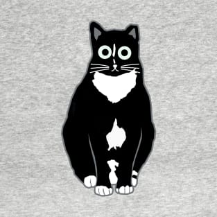 Cookie the Tuxedo Cat T-Shirt